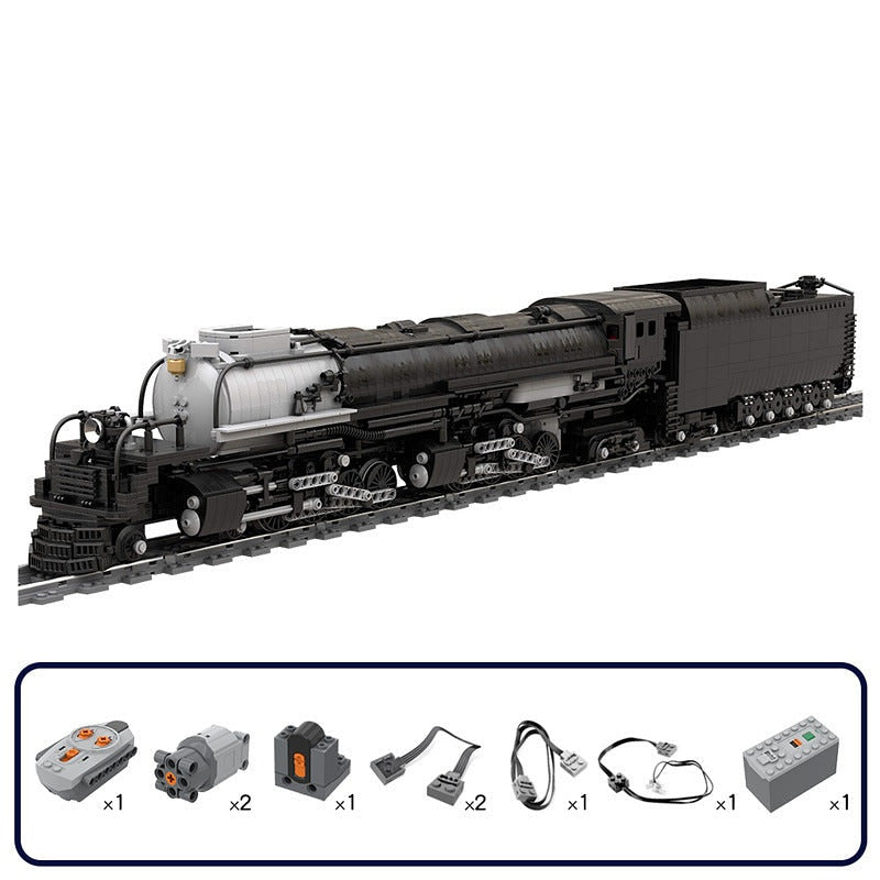 4-8-8-4 Articulated Steam Locomotive MOC Building Kit - 3