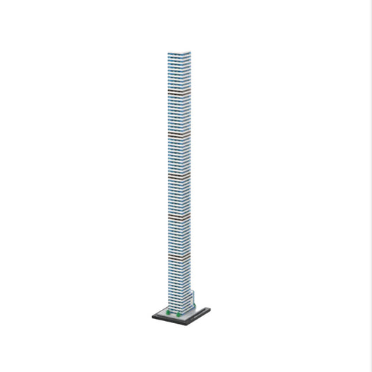 432 park avenue building set | 1:800 scale | moc-148530 - 1