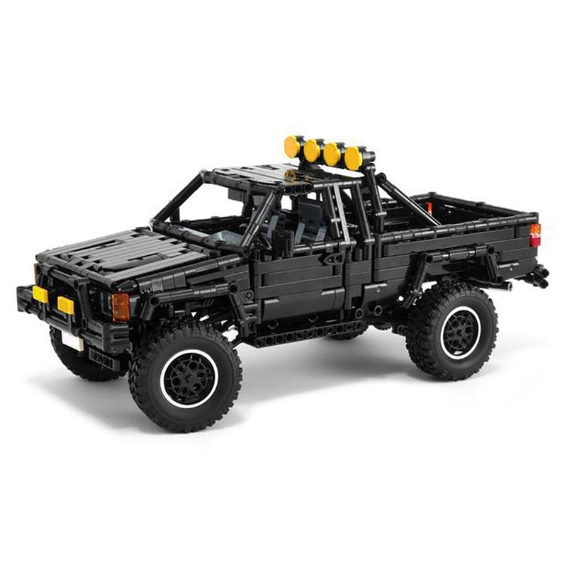 4x4 Xtracab Pickup Truck MOC Building Kit | Off-Road Vehicle Model - 1