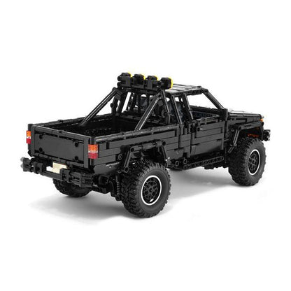 4x4 Xtracab Pickup Truck MOC Building Kit | Off-Road Vehicle Model - 4