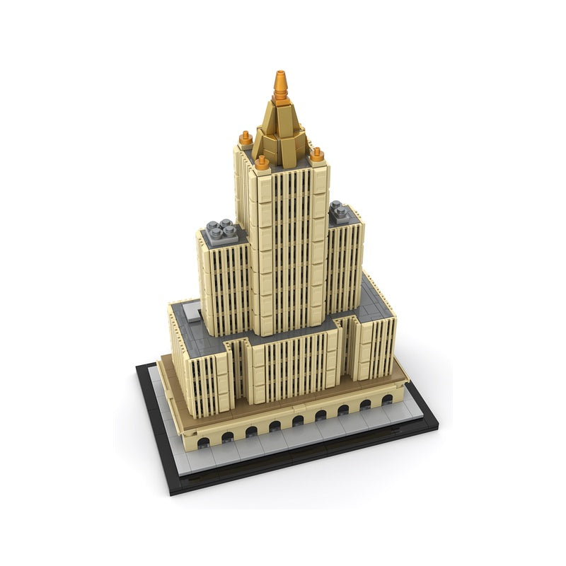 51 Madison Art Deco Skyscraper 1:800 MOC Building Kit - 4