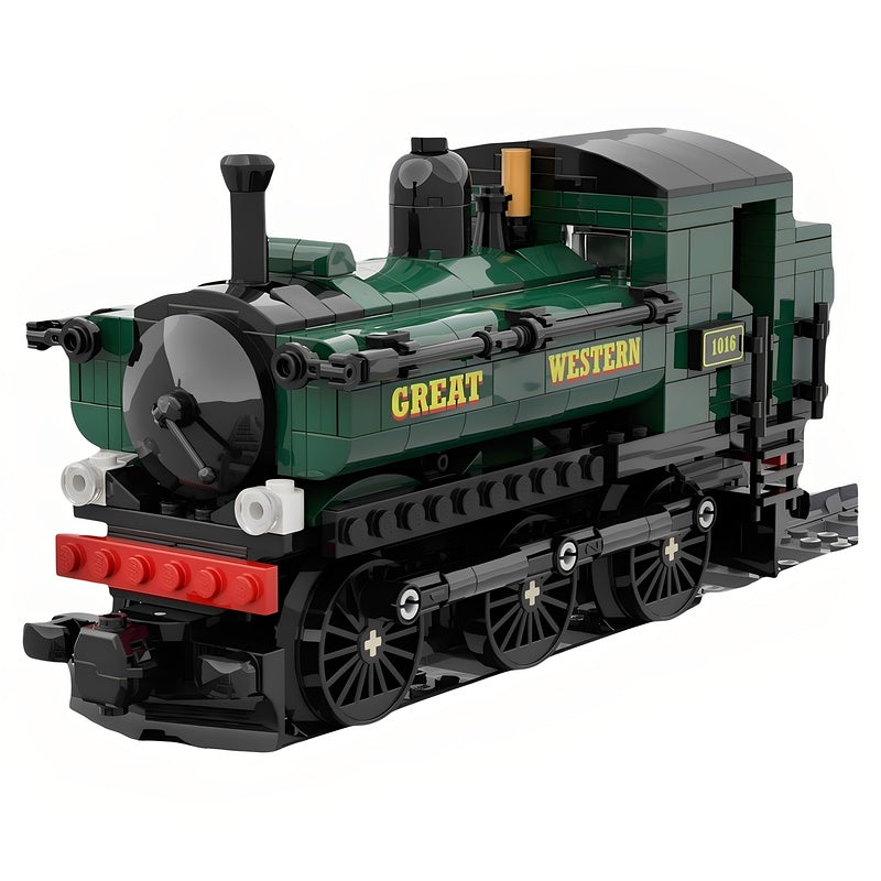 5700 Class British Pannier Tank Steam Locomotive MOC Building Kit - 1