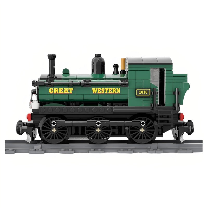 5700 Class British Pannier Tank Steam Locomotive MOC Building Kit - 2