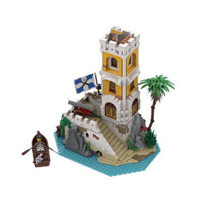 6265 sabre island remake building set | moc-124819 - 3