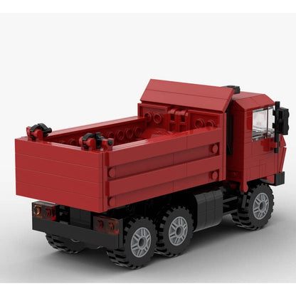 6x6 815Heavy-Duty Off-Road Dump Truck MOC Building Kit - 2