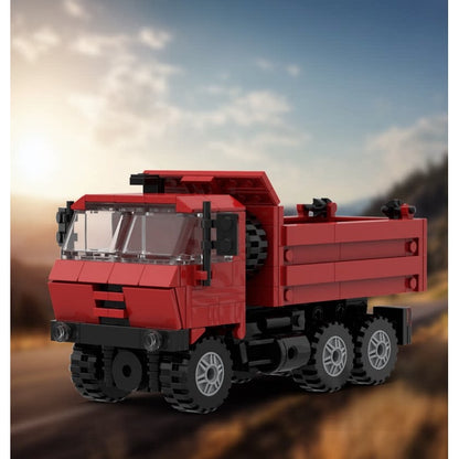 6x6 815Heavy-Duty Off-Road Dump Truck MOC Building Kit - 4