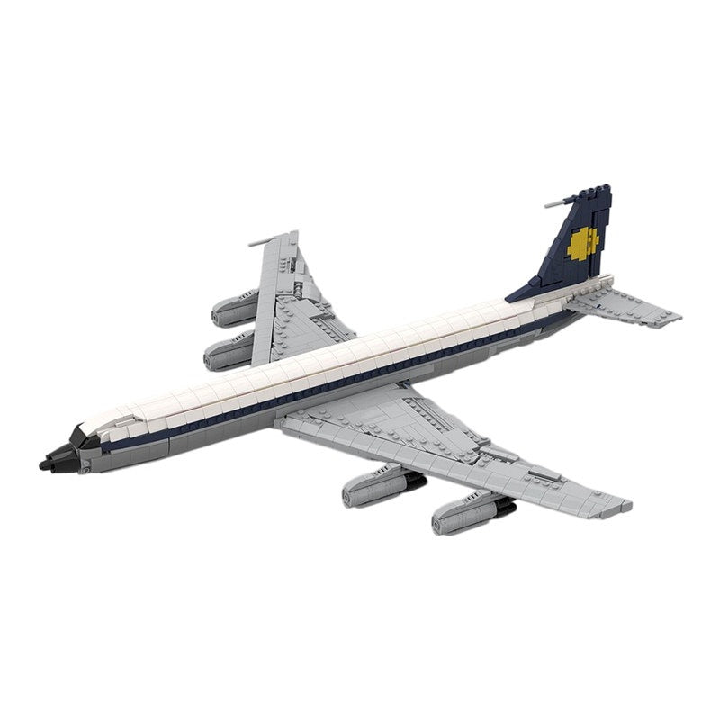 707 Classic Jetliner MOC Building Kit | 1:80 Scale Aircraft Model - 1
