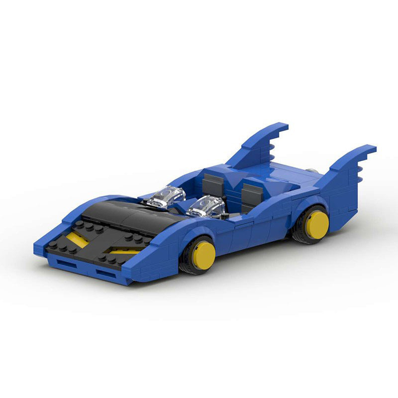 70s'/80s' batmobile building set | moc-73943 - 1
