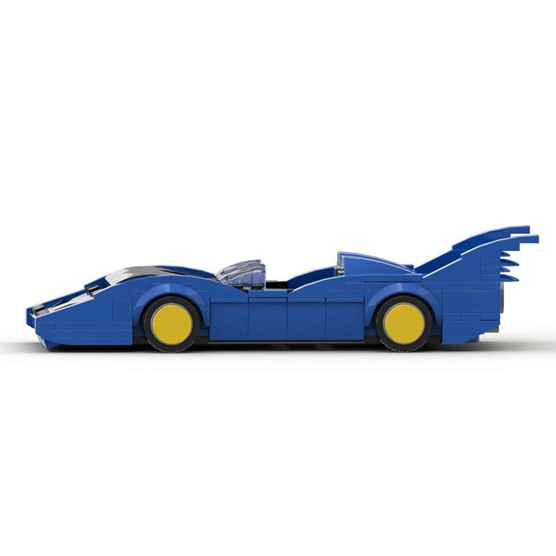 70s'/80s' batmobile building set | moc-73943 - 2