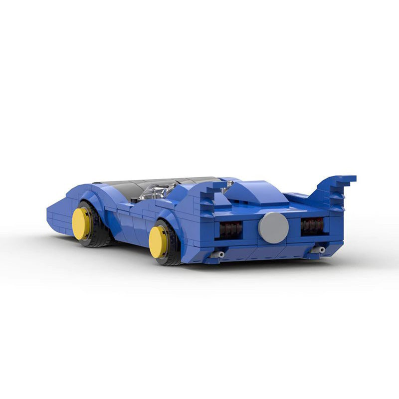 70s'/80s' batmobile building set | moc-73943 - 3