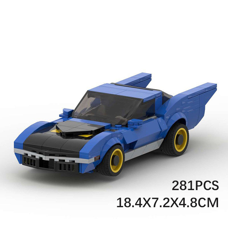 70s'/80s' batmobile building set | moc-73943 - 6