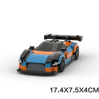 720S GT3 Evo Racing MOC Building Kit | Endurance Sports Car Model - 8