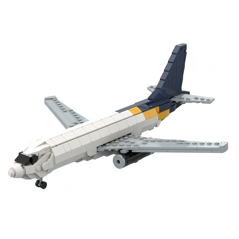 737-200 Passenger Aircraft MOC Building Kit | 1:100 Scale Model - 2