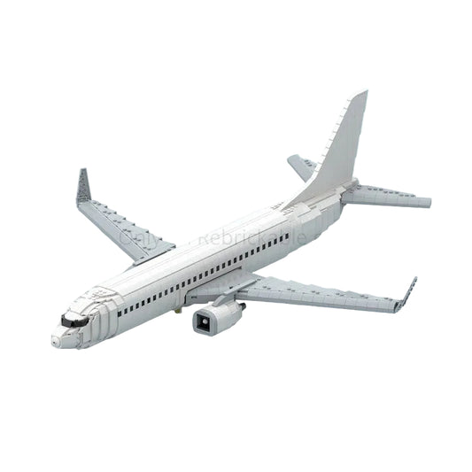737-800 Twin-Engine Narrow-Body Passenger Jet MOC Building Kit - 1