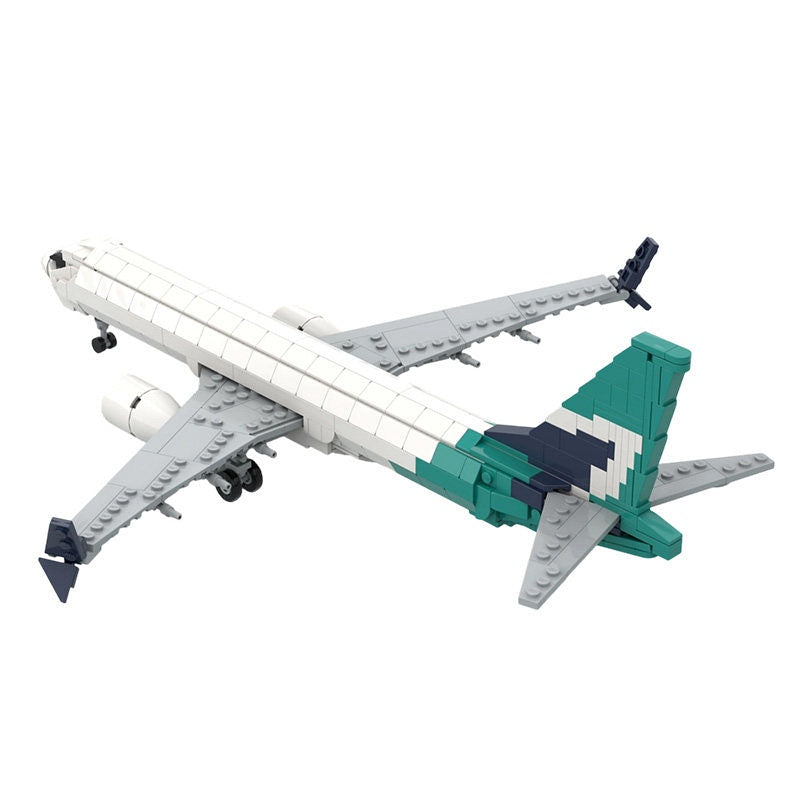 737 MAX 8 Commercial Aircraft MOC Building Kit | 1:100 Jet Model - 2