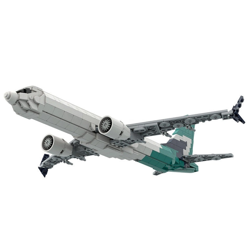 737 MAX 8 Commercial Aircraft MOC Building Kit | 1:100 Jet Model - 4