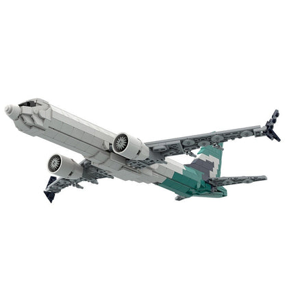 737 MAX 8 Commercial Aircraft MOC Building Kit | 1:100 Jet Model - 4