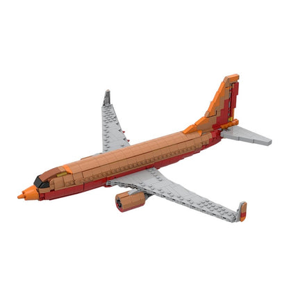 737 Passenger Jet MOC Building Kit | 1:80 Scale Aircraft Model - 2