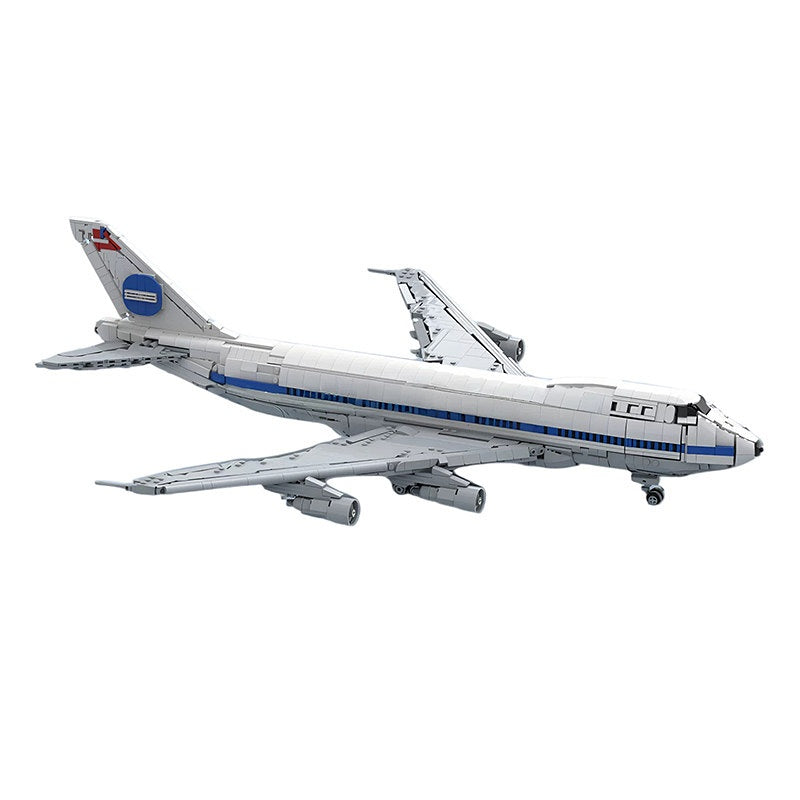 747-100 Classic Jumbo Jet MOC Building Kit | Commercial Aircraft Model - 5