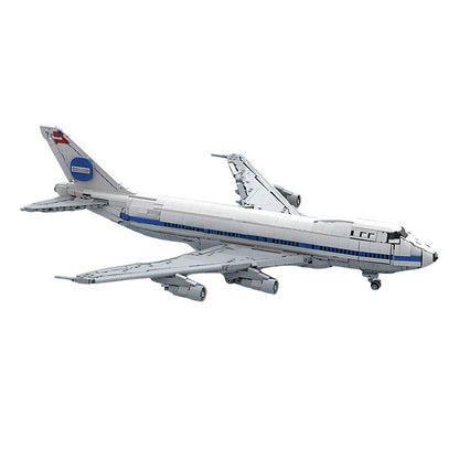 747-100 Classic Jumbo Jet MOC Building Kit | Commercial Aircraft Model - 5