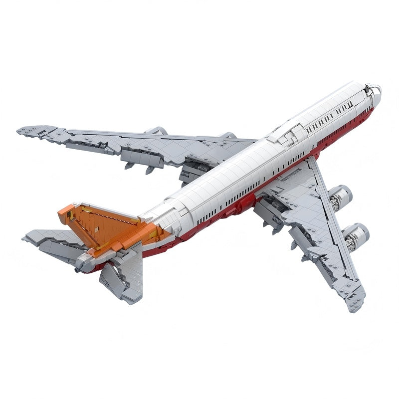 747-8I Commercial Jumbo Jet MOC Building Kit - 2