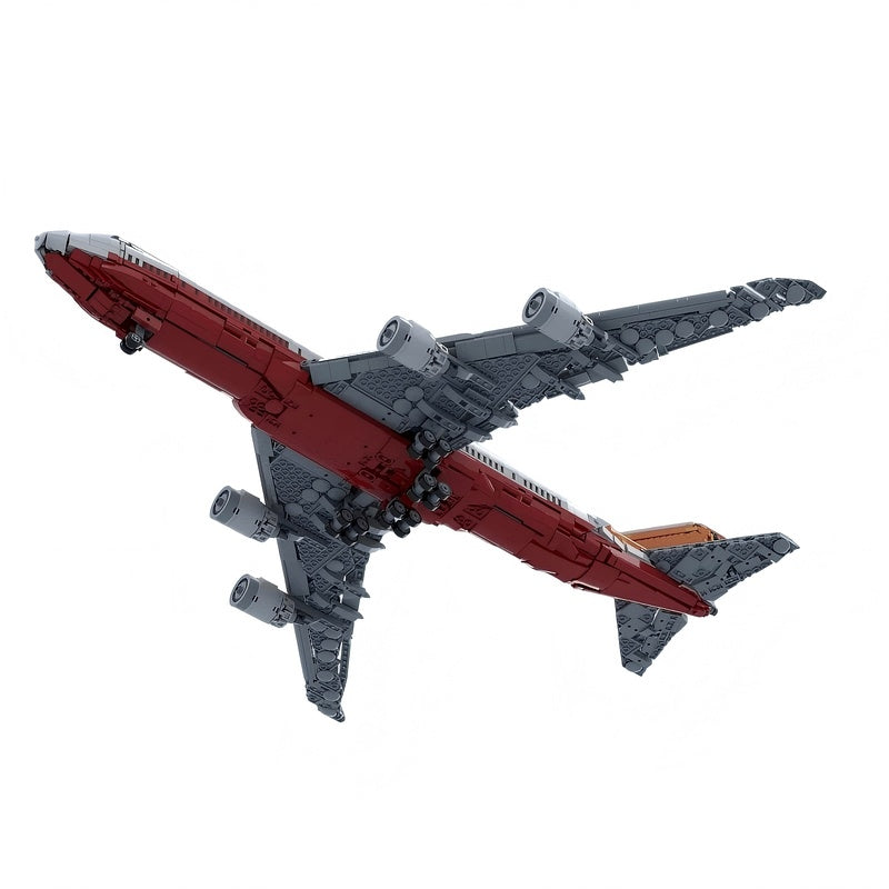 747-8I Commercial Jumbo Jet MOC Building Kit - 3