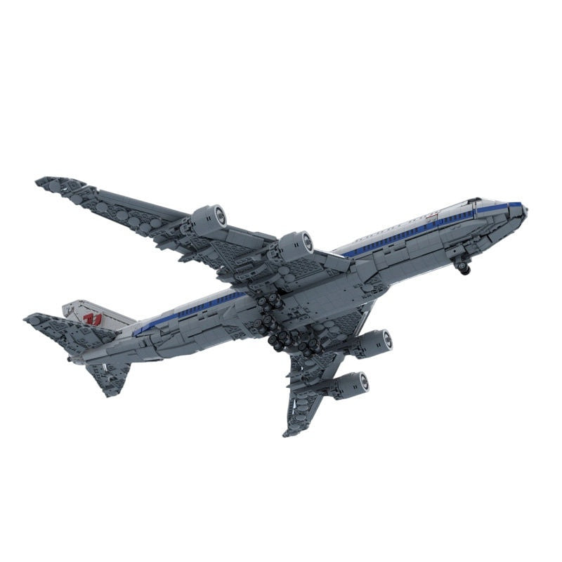747-8I Commercial Jumbo Jet MOC Building Kit - 3