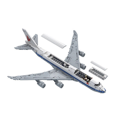 747-8I Commercial Jumbo Jet MOC Building Kit - 4
