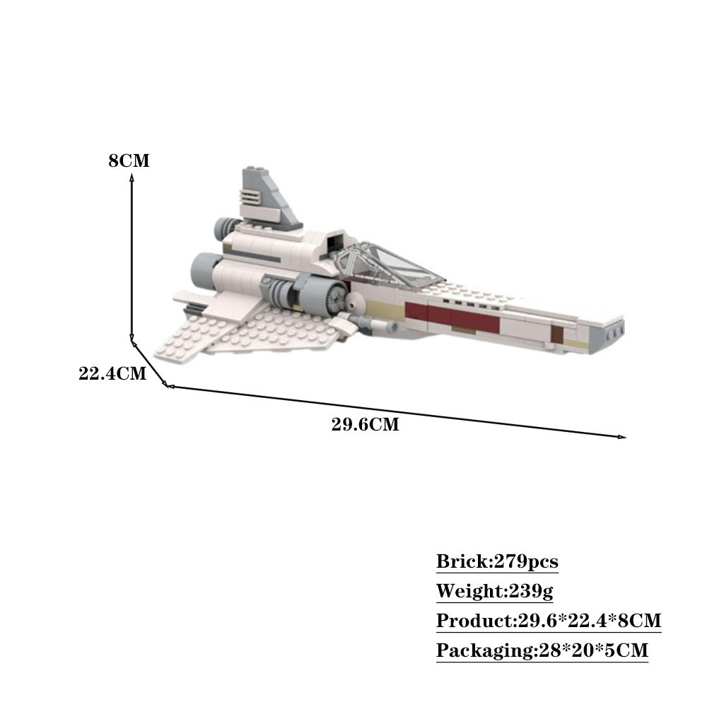 75301 colonial viper building set | battlestar galactica | moc-110023 - 4
