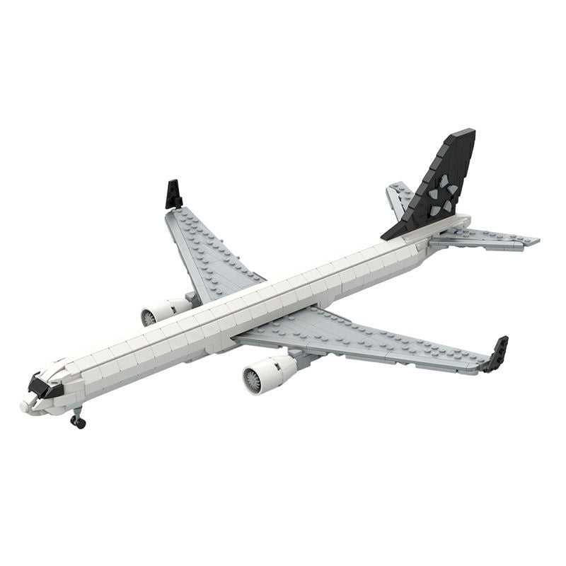 757-200 MOC Commercial Aircraft Building Kit | 1:100 Scale Jet Model - 1