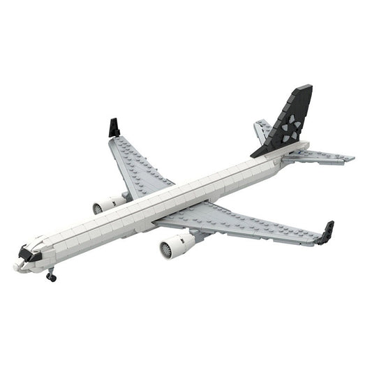757-200 MOC Commercial Aircraft Building Kit | 1:100 Scale Jet Model - 1