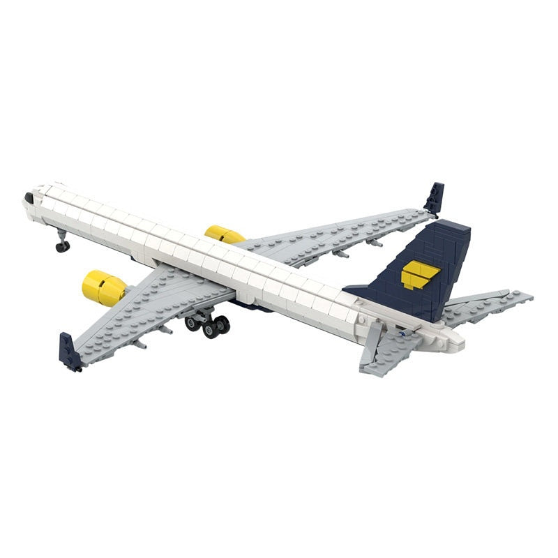 757-200 MOC Commercial Aircraft Building Kit | 1:100 Scale Jet Model - 13