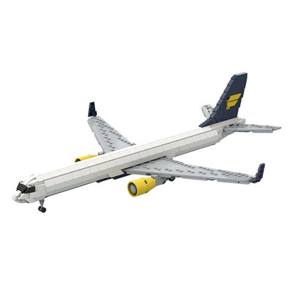 757-200 MOC Commercial Aircraft Building Kit | 1:100 Scale Jet Model - 14