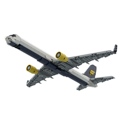 757-200 MOC Commercial Aircraft Building Kit | 1:100 Scale Jet Model - 15