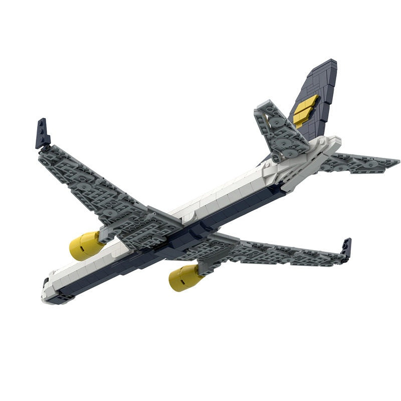757-200 MOC Commercial Aircraft Building Kit | 1:100 Scale Jet Model - 16