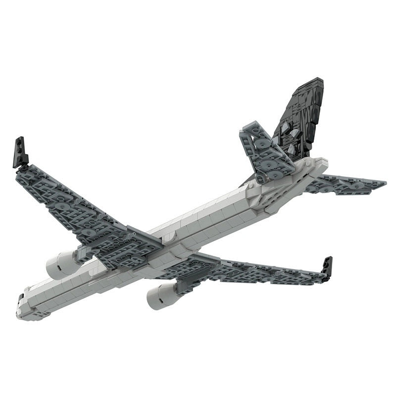 757-200 MOC Commercial Aircraft Building Kit | 1:100 Scale Jet Model - 3