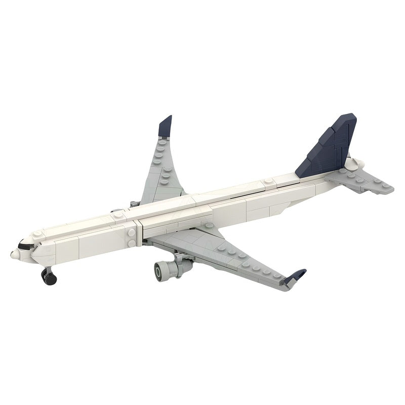 777-300 Widebody Airliner 1:300 MOC Building Kit - 2
