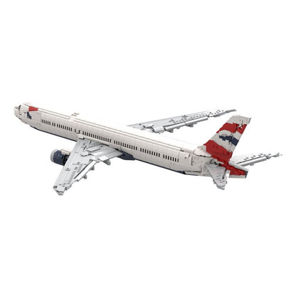 777-300ER British Flag Livery Commercial Aircraft Building Kit | LEGO-Compatible MOC - 5