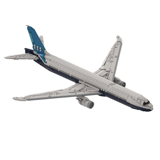 777X Wide-Body Airliner MOC Building Kit | Commercial Aircraft Model - 2