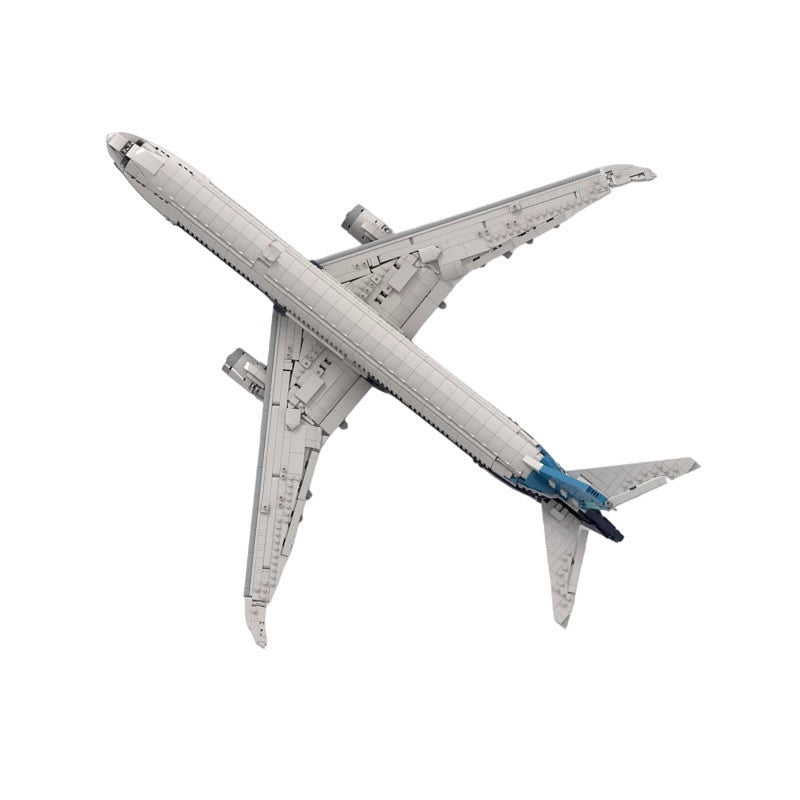 777X Wide-Body Airliner MOC Building Kit | Commercial Aircraft Model - 5