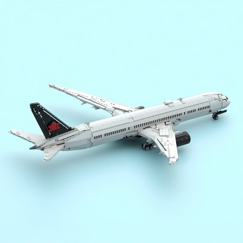 787-9 Long-Range Twin-Engine Airliner MOC Building Kit - 2
