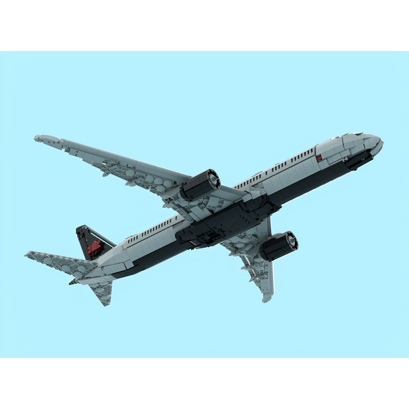 787-9 Long-Range Twin-Engine Airliner MOC Building Kit - 5