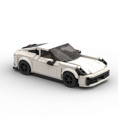 8-Stud 911-Style Turbo Sports Car Building Kit | LEGO-Compatible MOC - 6