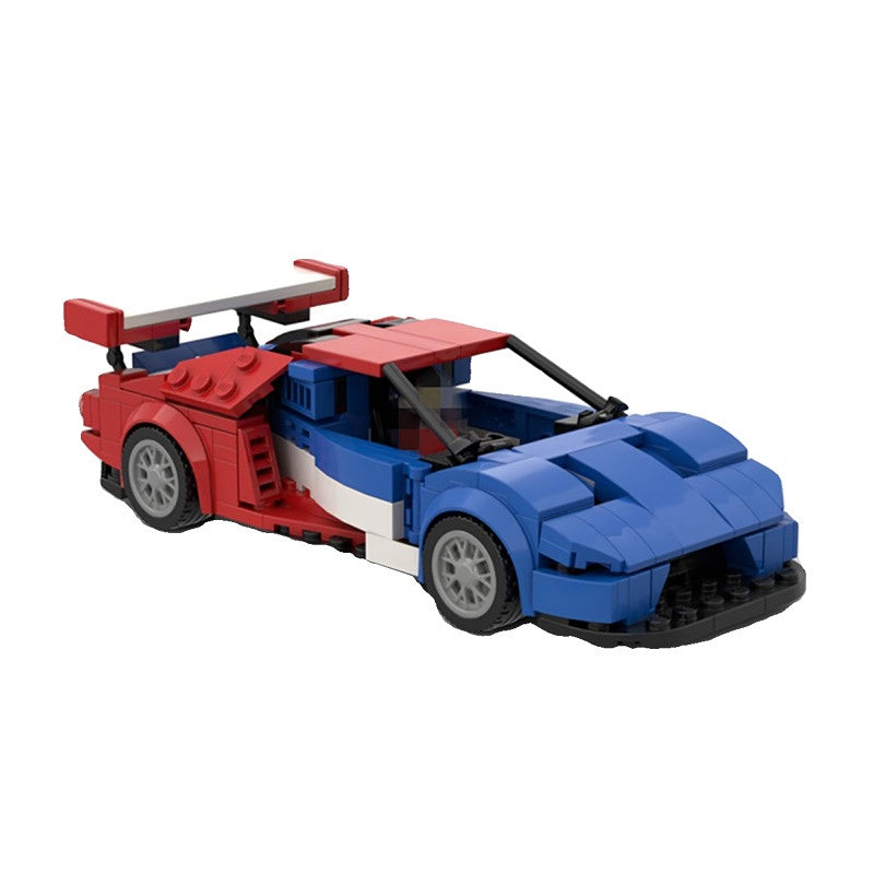 8-Wide 2016 Endurance Race Car Building Kit | LEGO-Compatible MOC - 2