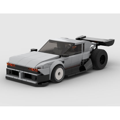 8-Wide Hydrogen-Hybrid Time Attack Race Car MOC Building Kit - 1