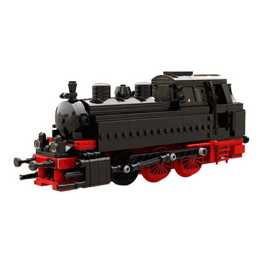 80s Steam Engine Building Kit | LEGO-Compatible MOC - 1