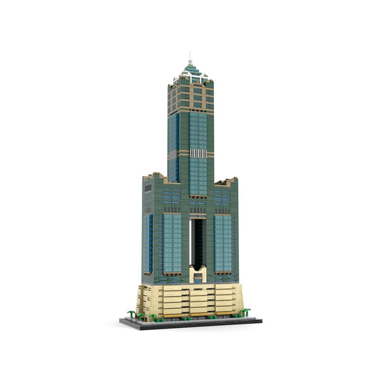 85 Sky Tower Kaohsiung 1:800 MOC Skyscraper Building Kit - 1