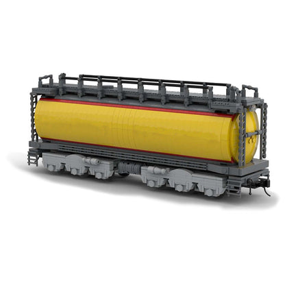 8500 Gas Turbine Locomotive Fuel Tender Only Building Kit | LEGO-Compatible MOC - 2
