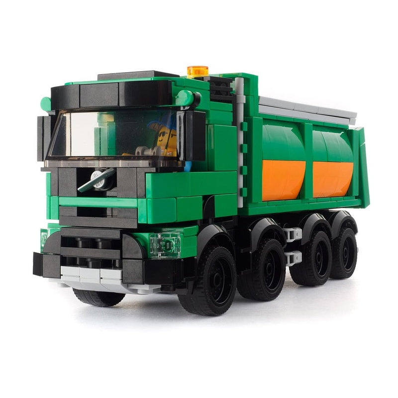 8x4 Asphalt Tipper Truck MOC Building Kit - 1