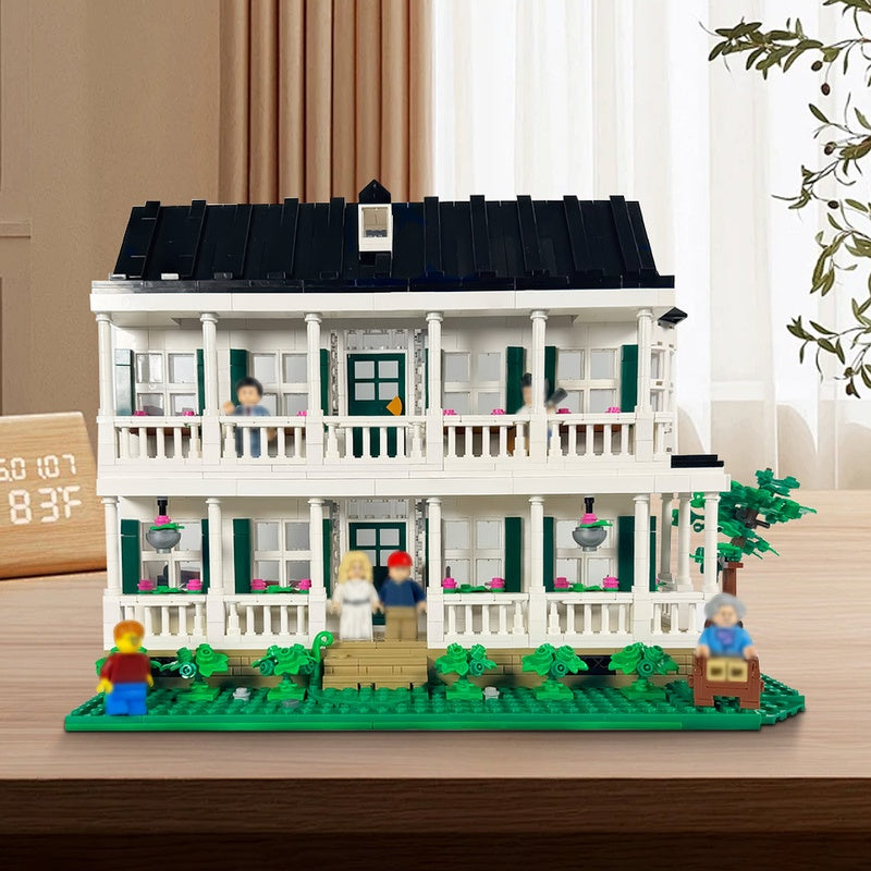 90s Classic Film Southern Family Home Building Kit | LEGO-Compatible MOC - 3